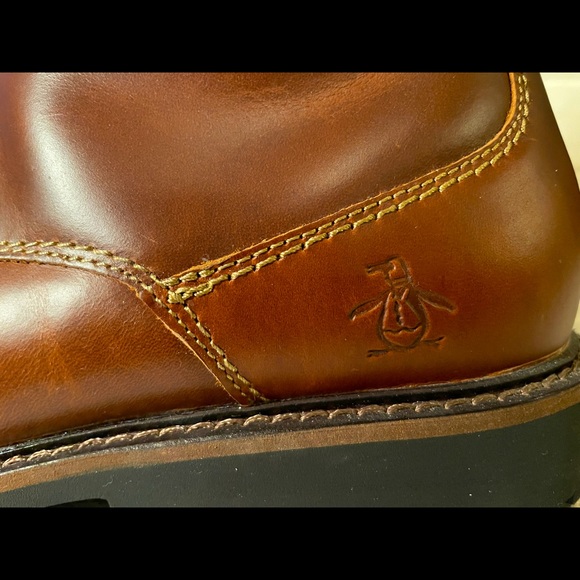 Brown Original Penguin boots. Size 11. - Picture 3 of 3